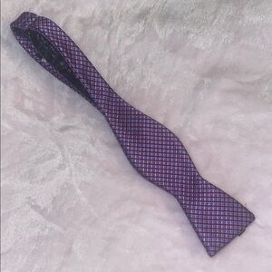 Men's red and blue Bow Tie